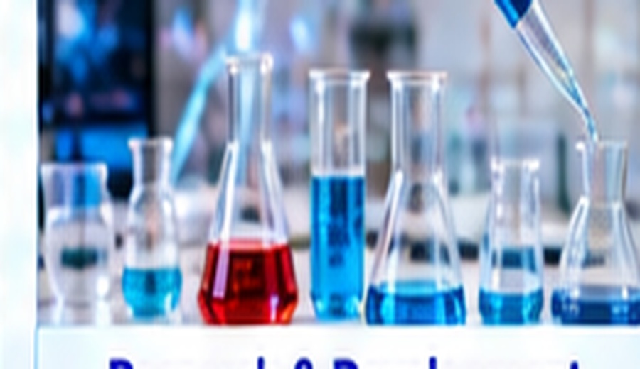 Research laboratory chemistry setup